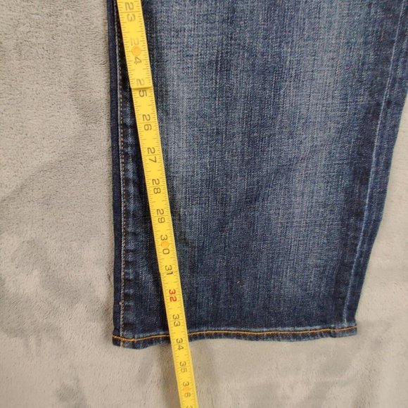 AG Adriano Goldschmied Jeans Men 36 Blue Hero Relaxed Straight Denim Pants 36x34 - Picture 6 of 9